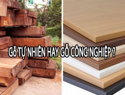 nen chon noi that go cong nghiep hay go tu nhien